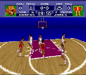 NCAA Basketball (USA) (Arcade) screen shot game playing